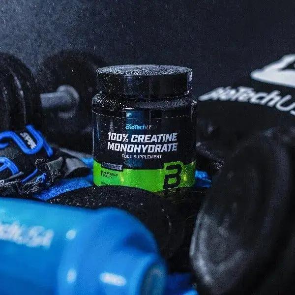 BioTech Creatine Monohydrate 300g Dose BioTech USA
