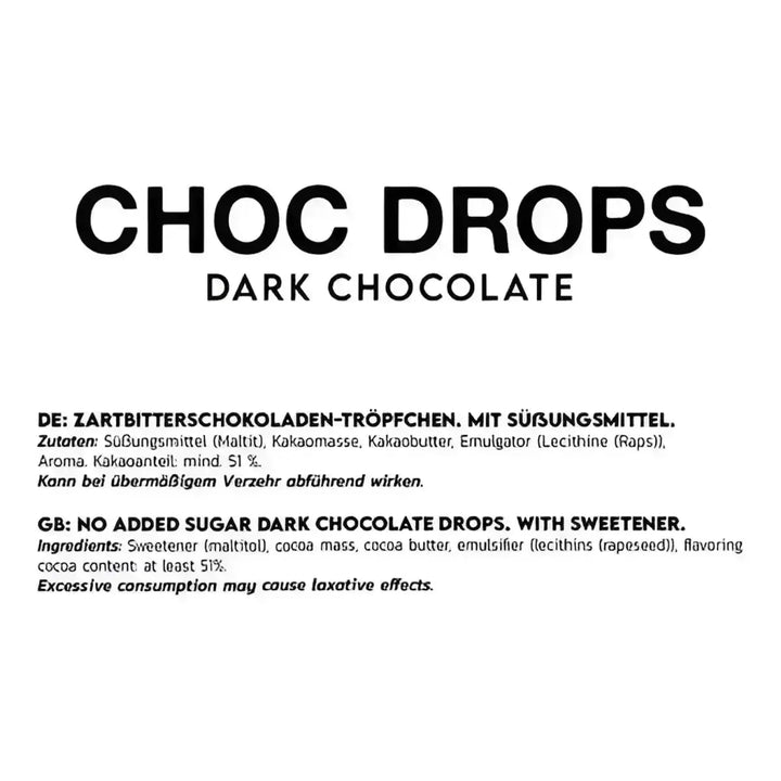 INLEAD Choc Drops 150g