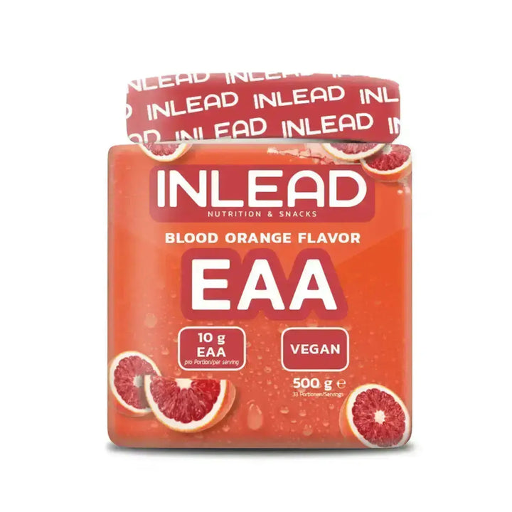 Blutorange EAA Supplement INLEAD EAA 500g mit essentiellen Aminosäuren
