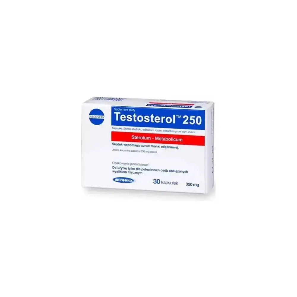 Megabol Testosterol 250 - 30 Kapsel - Trainings-Booster