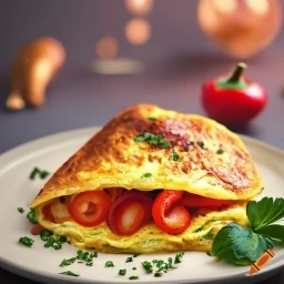 Nutrition Army: Gesundes und proteinreiches Omelett mit Gemüse Banner