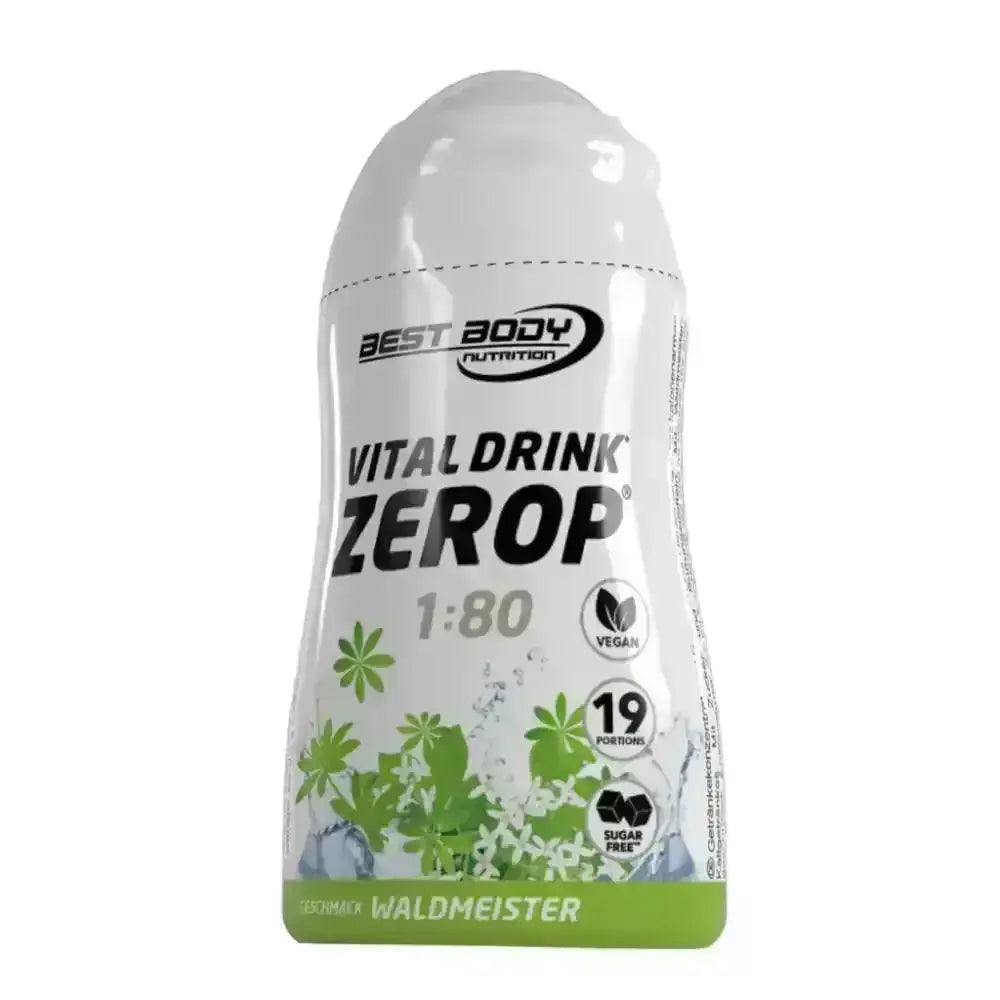 Best Body Vital Drink Flavour Drops 1:80 - 48ml Squeeze Flasche - Waldmeister - Diät