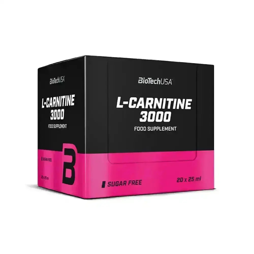 BioTech L-Carnitine Liquid 3000mg 20x25ml