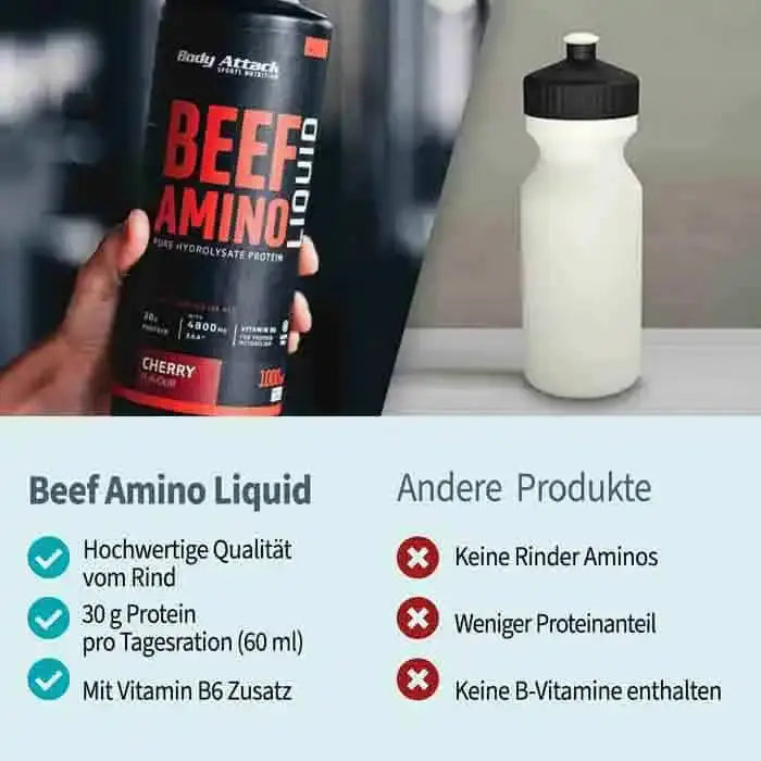 Body Attack Beef Amino Liquid 1000ml