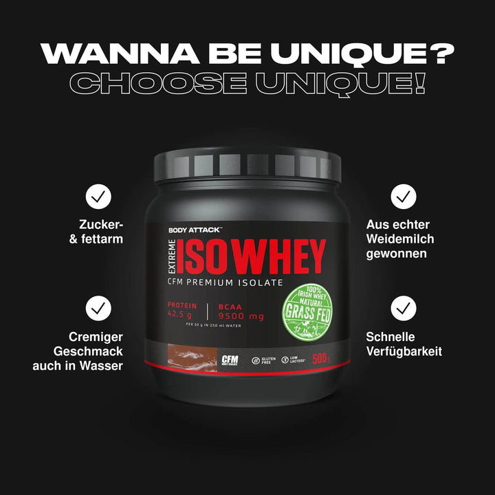 Body Attack Extreme ISO WHEY 500g Body Attack