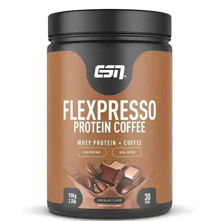 ESN Flexpresso Protein Coffee 908g - Chocolate Flavor - Sportnahrung