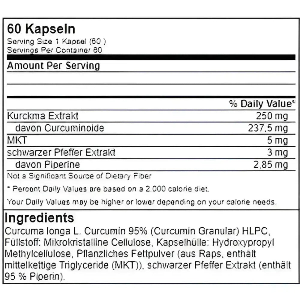 GN Curcumin Plus - 60 Kapsel