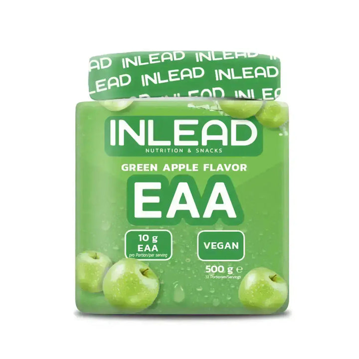 Grüner Apfel EAA Supplement in INLEAD EAA 500g für essentielle Aminosäuren