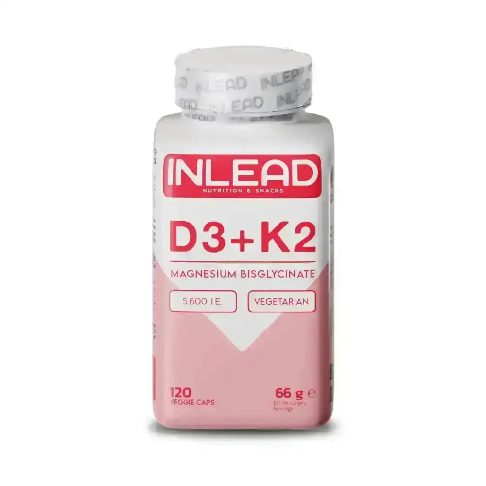 INLEAD Vitamin D3 + K2 + Magnesium 120 Kapseln - Vitamine & Mineralstoffe