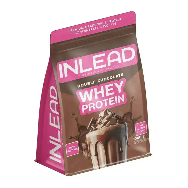 Inlead Nutrition Whey mit Doppel-Schokolade, Whey Protein 1000g, Aminosäureprofil