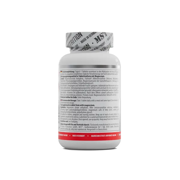 MST - Magnesium Citrat 200mg - 90 Tabletten MST