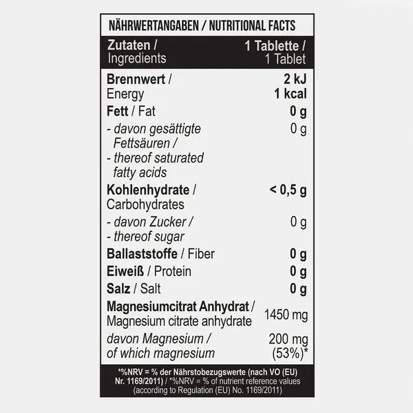 MST - Magnesium Citrat 200mg - 90 Tabletten MST