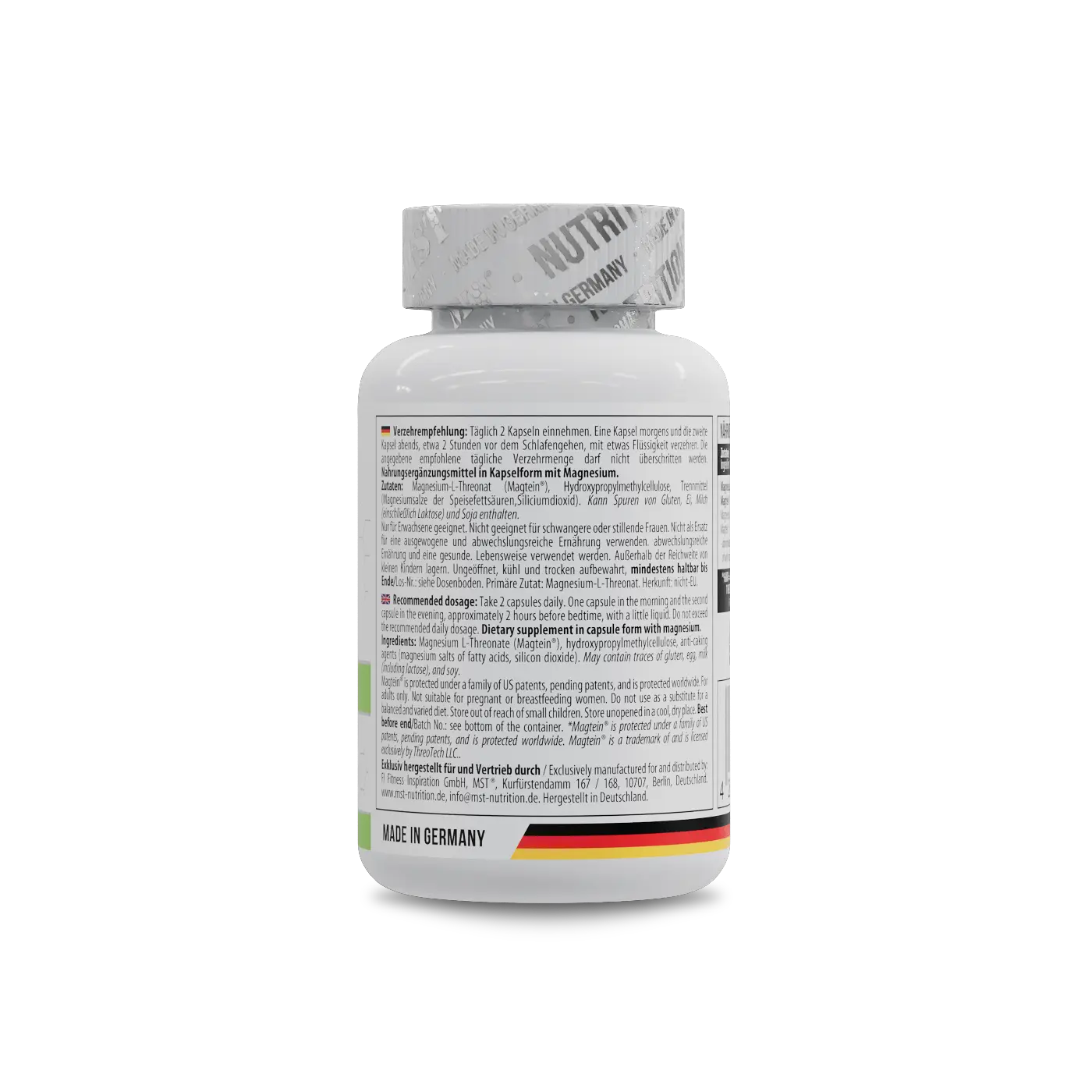 MST - Magnesium L-Threonate 1000mg - 60 Kapseln MST