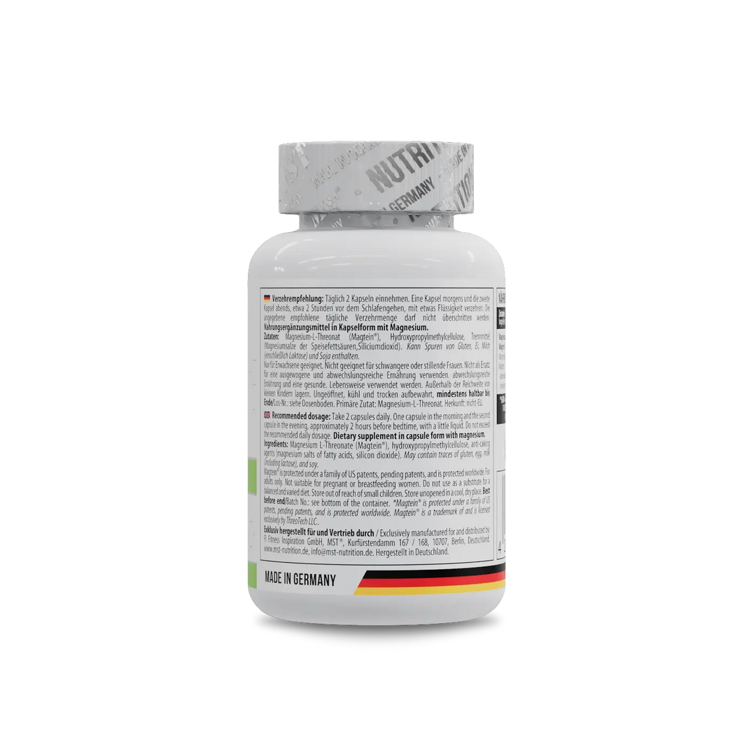 MST - Magnesium L-Threonate 1000mg - 60 Kapseln MST