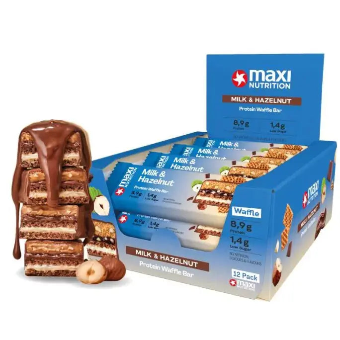 MaxiNutrition Protein Waffle Bar 12x40g MaxiNutrition