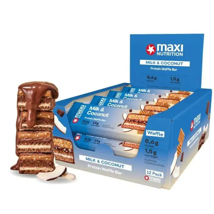 MaxiNutrition Protein Waffle Bar 12x40g MaxiNutrition