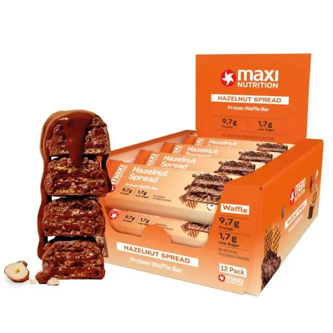 MaxiNutrition Protein Waffle Bar 12x40g MaxiNutrition