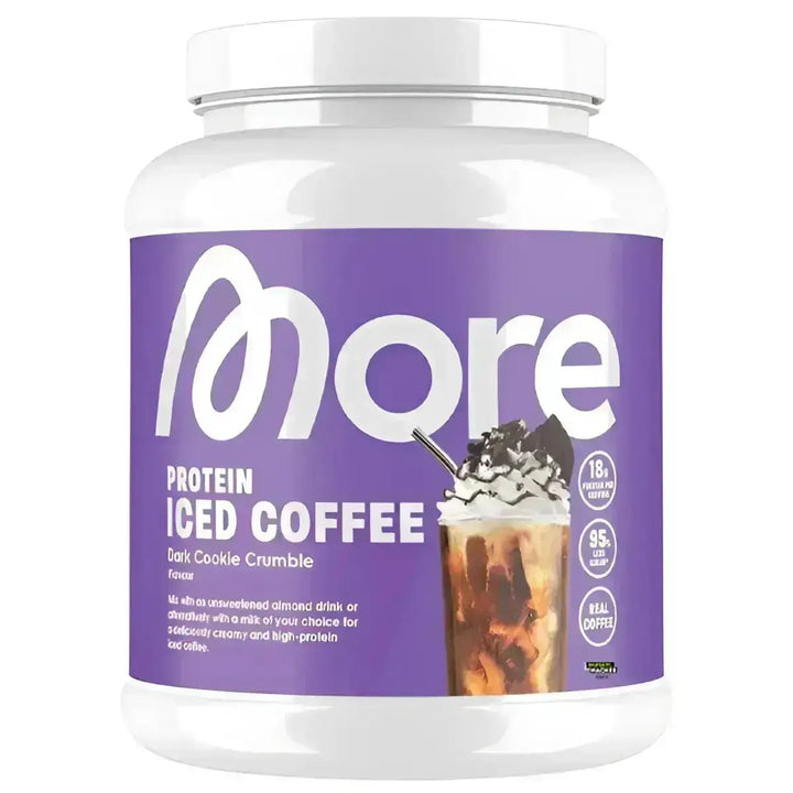 More Nutrition Protein Iced Coffee 500g - Dark Cookie Crumble - Sportnahrung