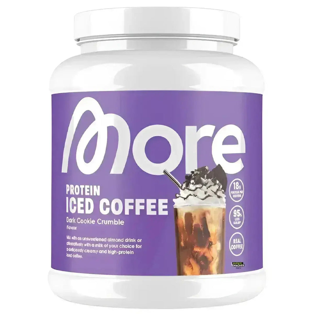More Nutrition Protein Iced Coffee 500g - Dark Cookie Crumble - Sportnahrung