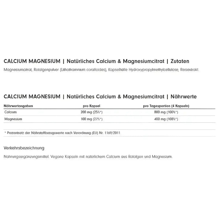 ProFuel CALCIUM & MAGNESIUM 120 Kaps.