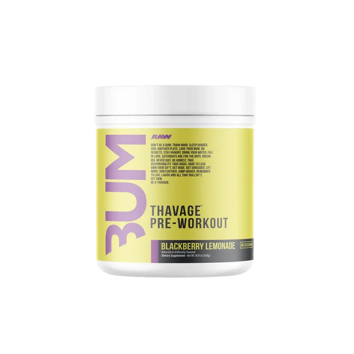 RAW Nutrition CBUM Thavage Pre-Workout 520g RAW Nutrition