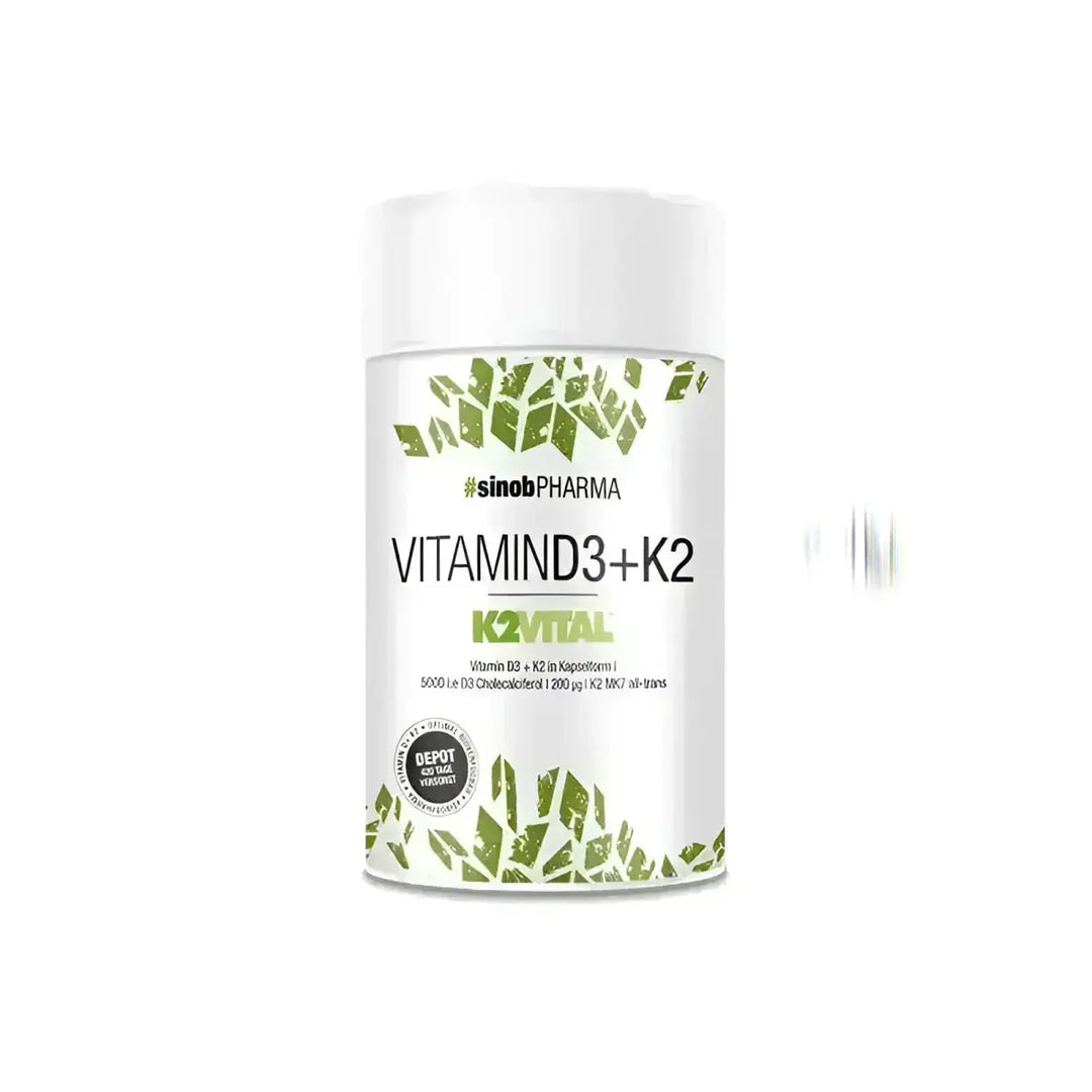 Sinob Vitamin D3 + K2 60 Kapsel