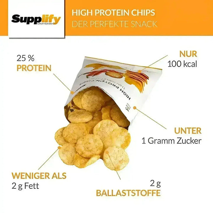 Supplify High Protein Chips 6 x 50g