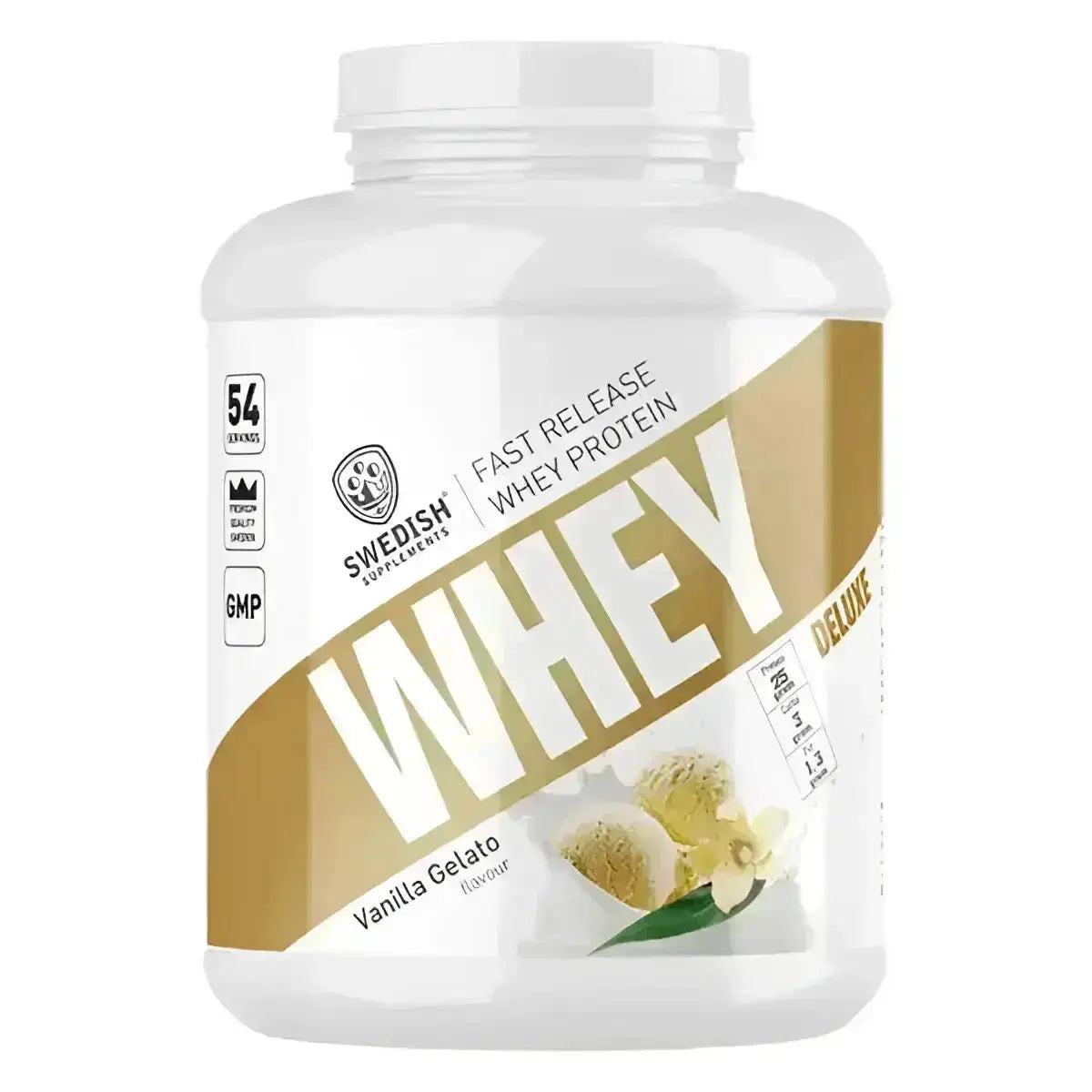 Swedish Supplements Whey Protein Deluxe 900g BEUTEL