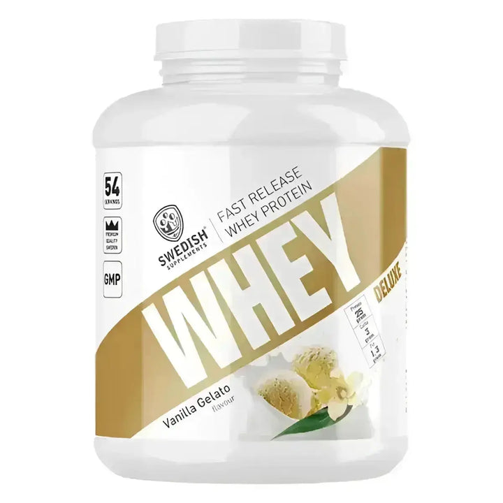 Swedish Supplements Whey Protein Deluxe 900g BEUTEL