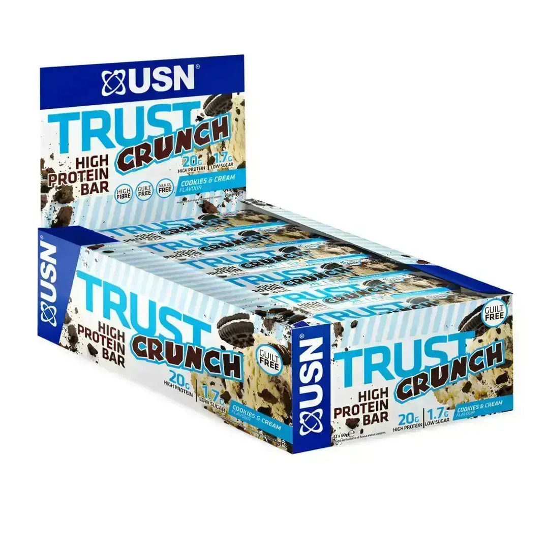 USN TRUST Crunch Bars 12x60g
