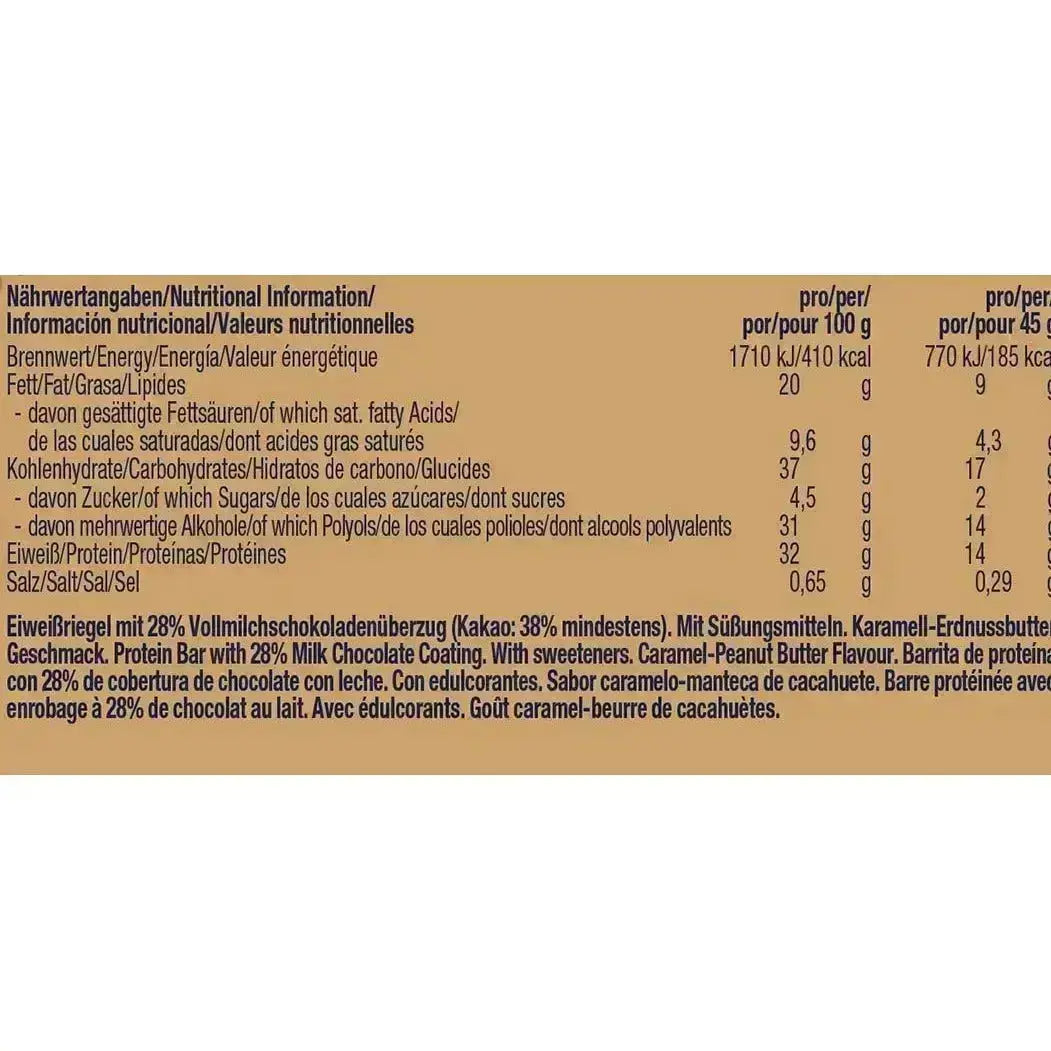 Weider Yippie Nuts Bar 12 x 45g