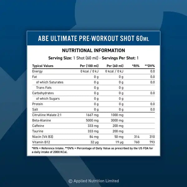 Applied ABE SHOTS 12x60ml