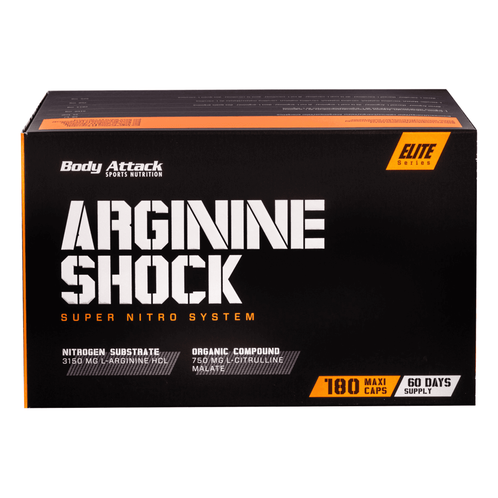 Body Attack Arginine Shock 180 Caps