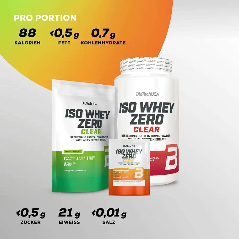 BioTech Iso Whey Zero Clear 1000g