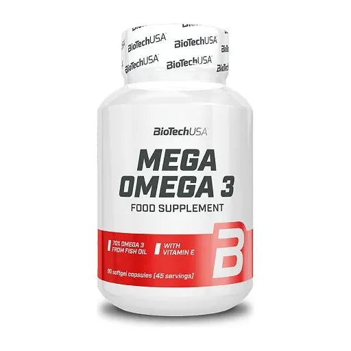 BioTech Mega Omega 3, 90 Kapseln