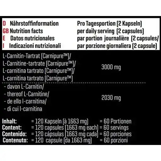 Body Attack Carnipure 1500 120 Kapseln