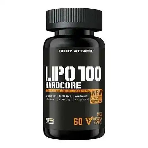 Body Attack LIPO 100-HARDCORE - 60 Caps