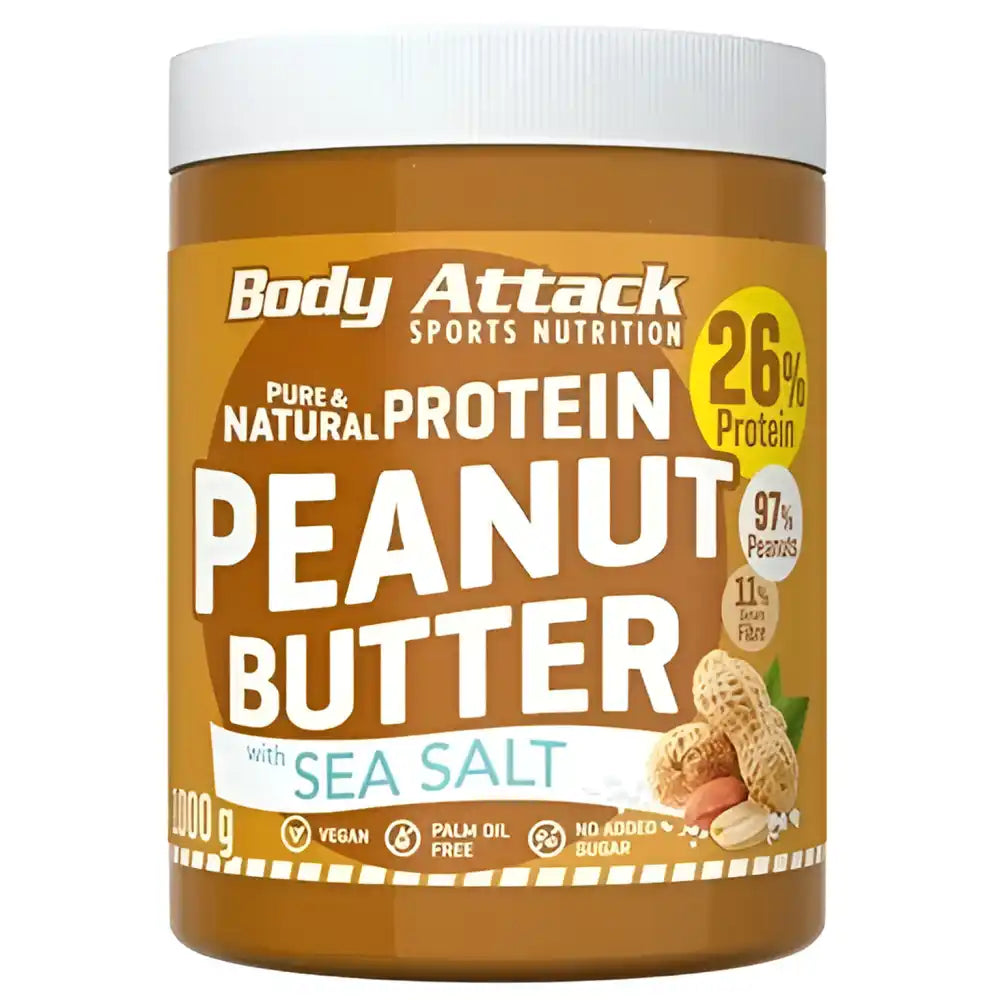 Body Attack Peanut Butter 1000g