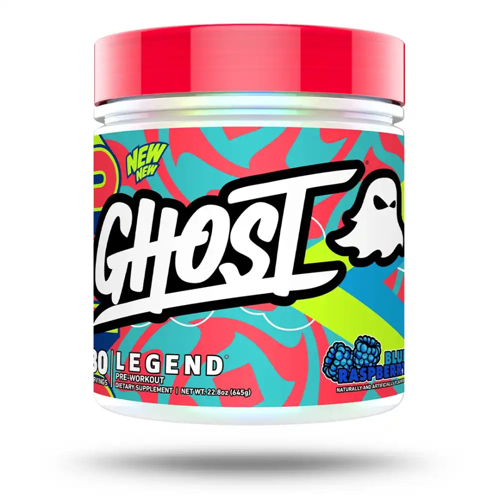 Ghost Legend V4 30 Serv. 645g - Blue Raspberry - Trainings-Booster