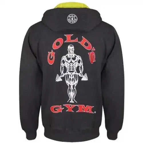 Gold´s Gym GGSWT007 - Charcoal Zip Hoodie