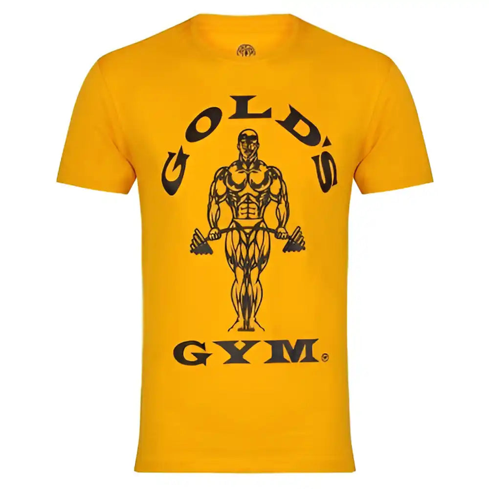 Gold´s Gym GGTS002 Muscle Joe T-Shirt - gold