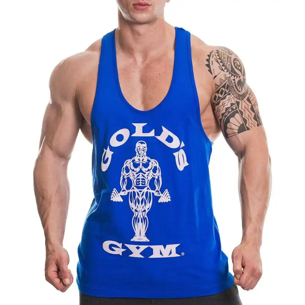 Golds Gym GGVST003 Stringer Joe Premium - Royal