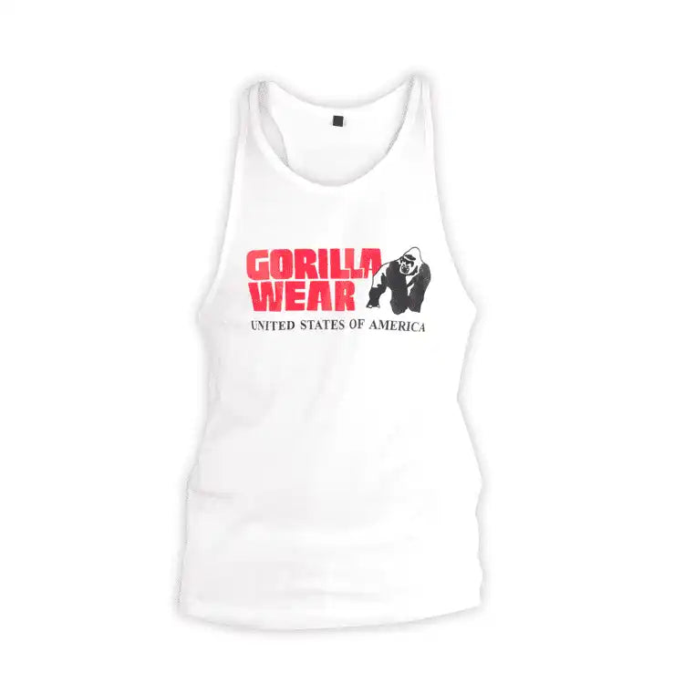 Gorilla Wear Classic Tank Top - white