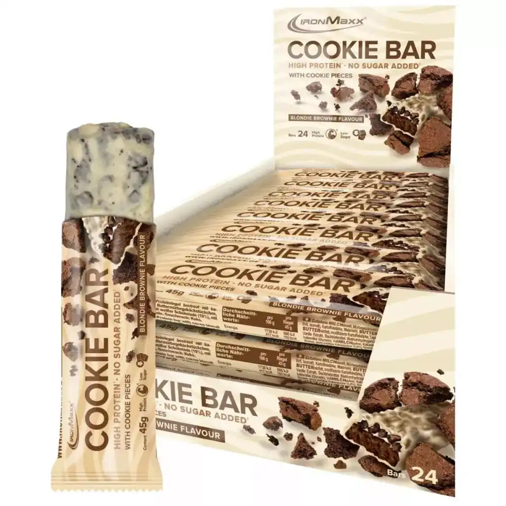 Ironmaxx Cookie Bar 24x45g