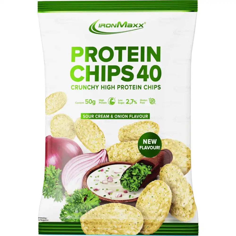 Ironmaxx Protein Chips 40 5x50g