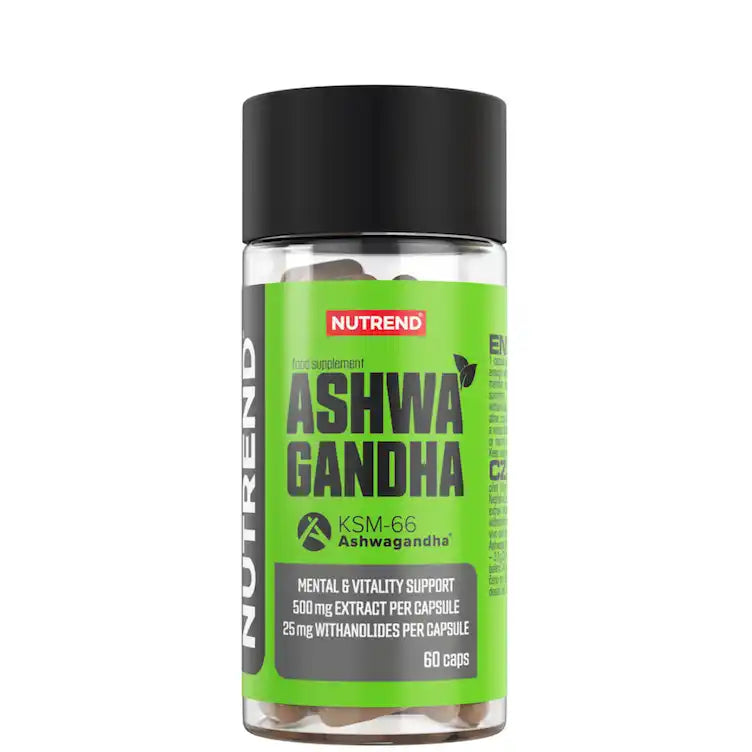 Nutrend Ashwagandha 60 Kapseln - Health & Fitness