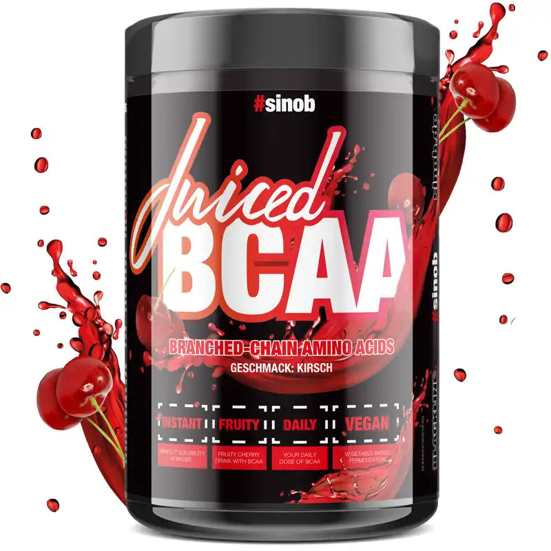 Sinob Juiced BCAA 500g - Kirsche - Aminosäuren