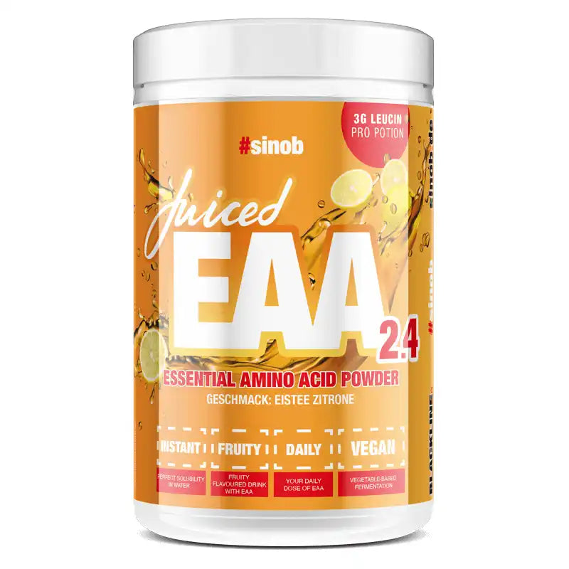 Sinob Juiced EAA 2.4 450g - Eistee Zitrone - Sportnahrung