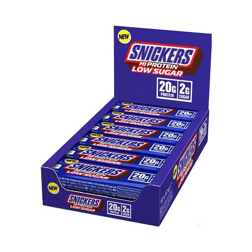 Snickers LOW SUGAR High Protein Bar 12x57g