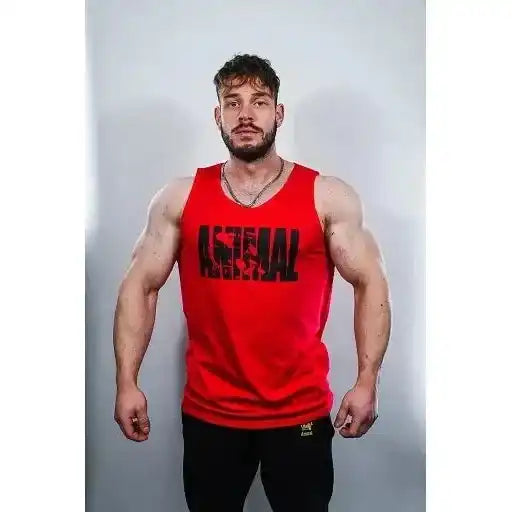 Universal Animal Iconic Tank Top Red